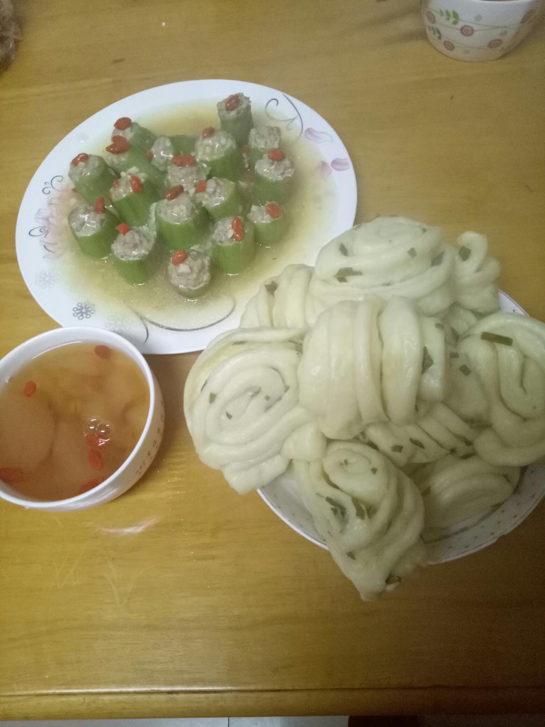 丝瓜酿肉丸