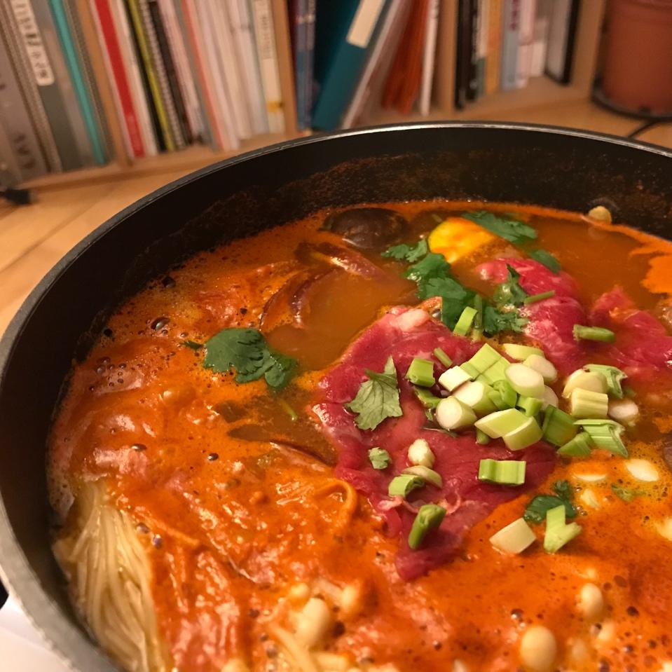 韩国部队锅拉面锅（超好吃）