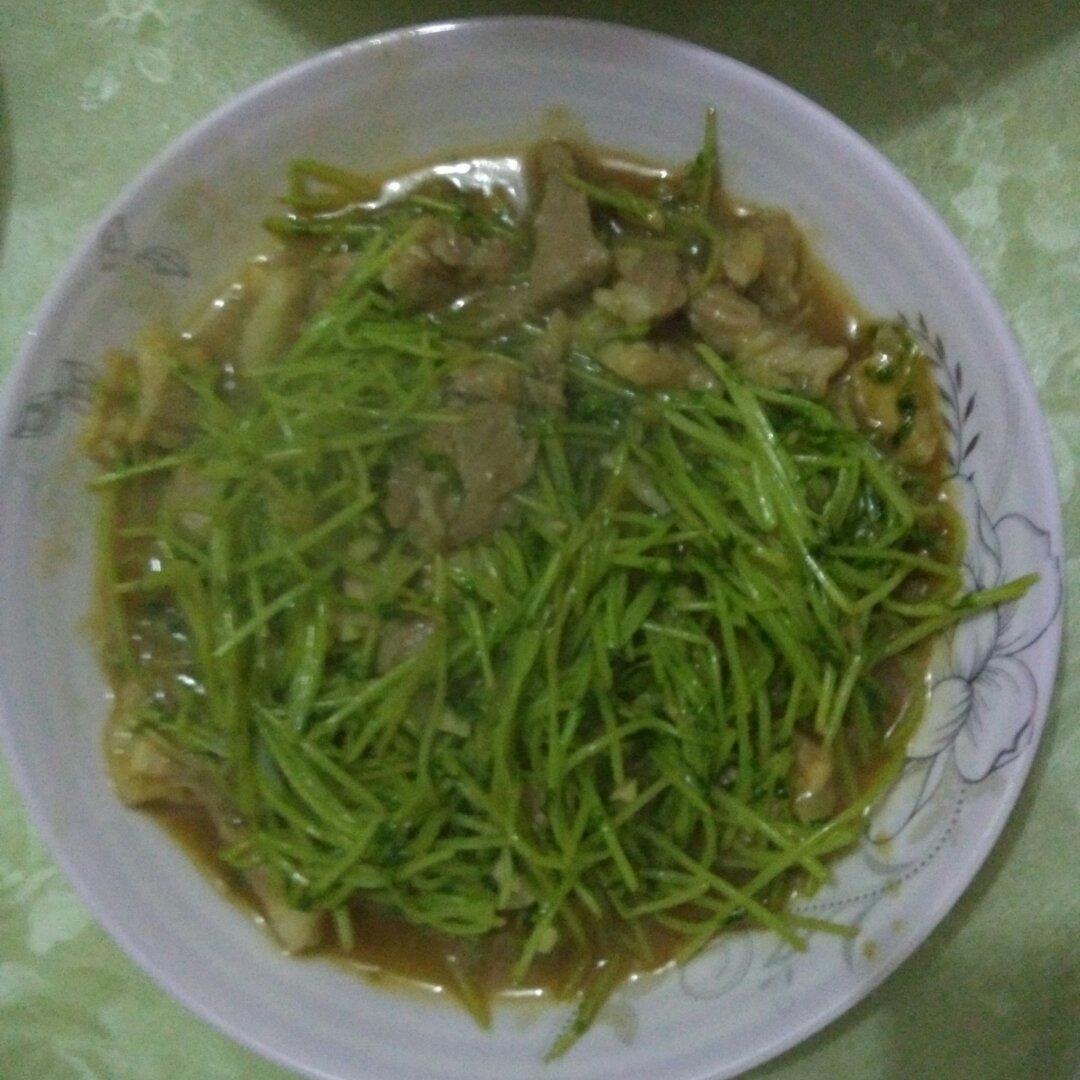 清炒豆苗
