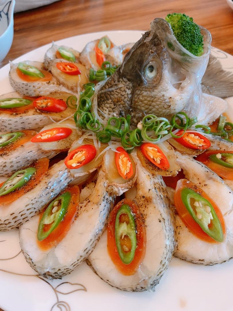 孔雀开屏鱼（卡亿蒸箱食谱）