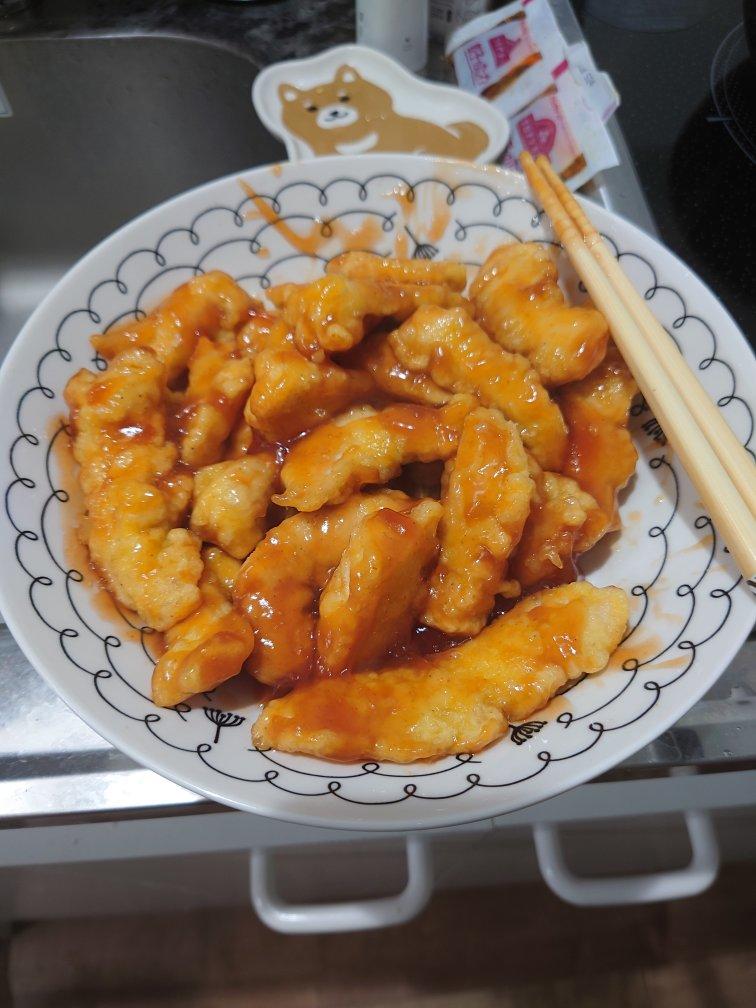糖醋里脊 超嫩鸡胸肉版