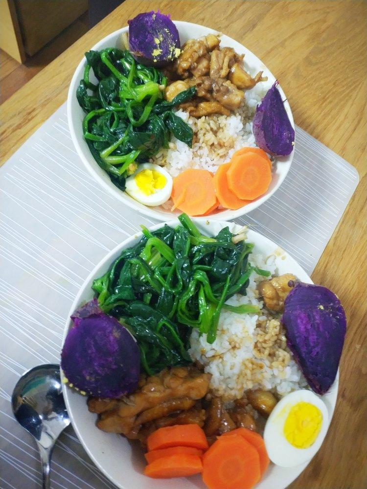 照烧鸡腿饭