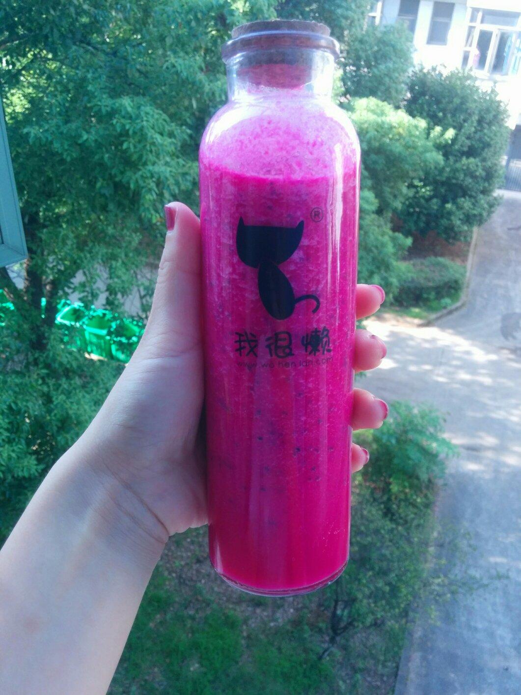 千彧做的火龙果养乐多不加糖不加水