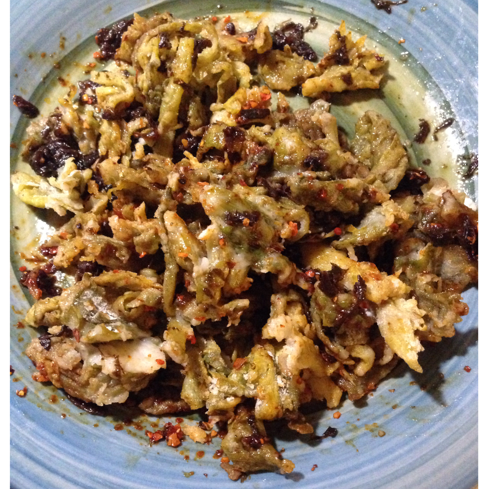 芹菜叶麦饭