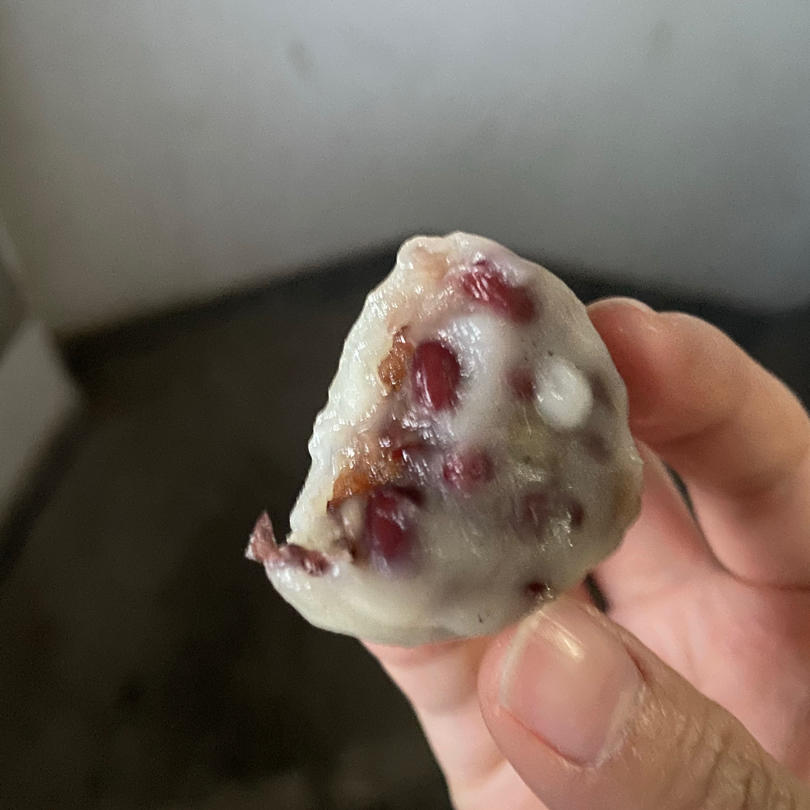 非常好吃的网红粘豆包