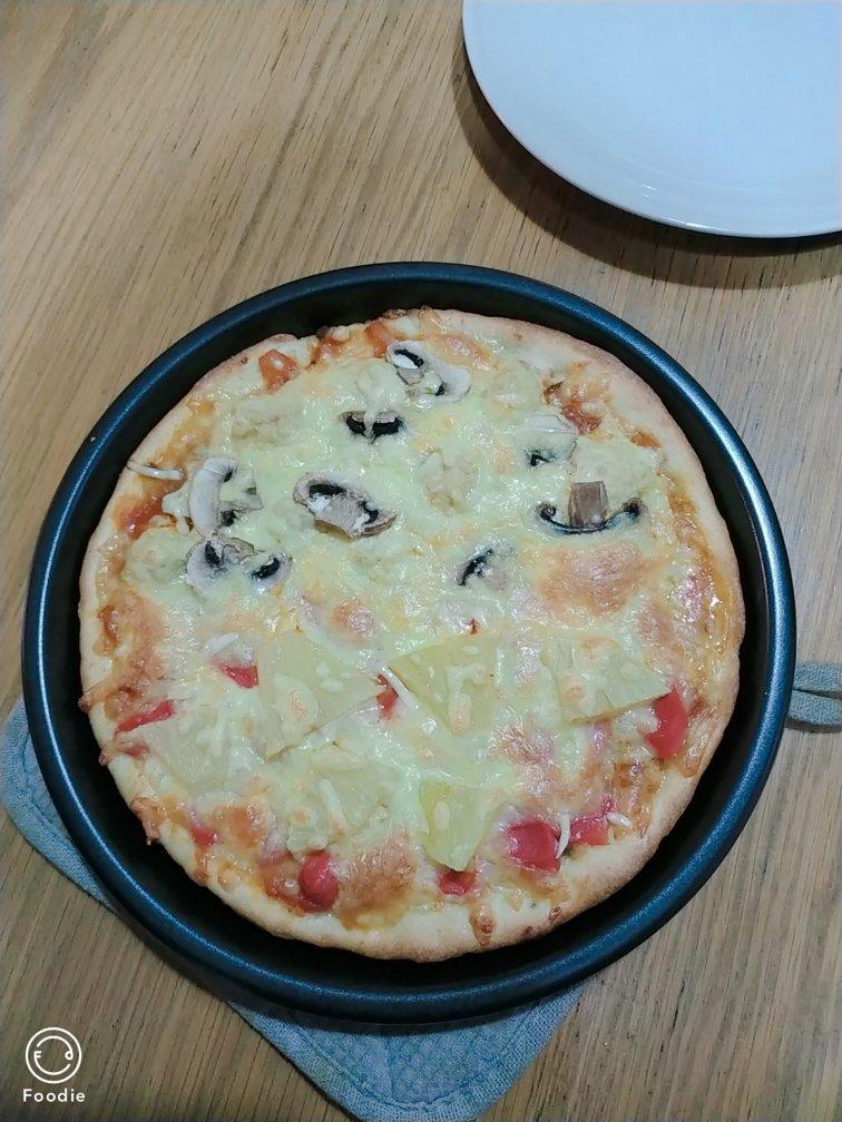 纯手工披萨（附披萨饼皮制作步骤）