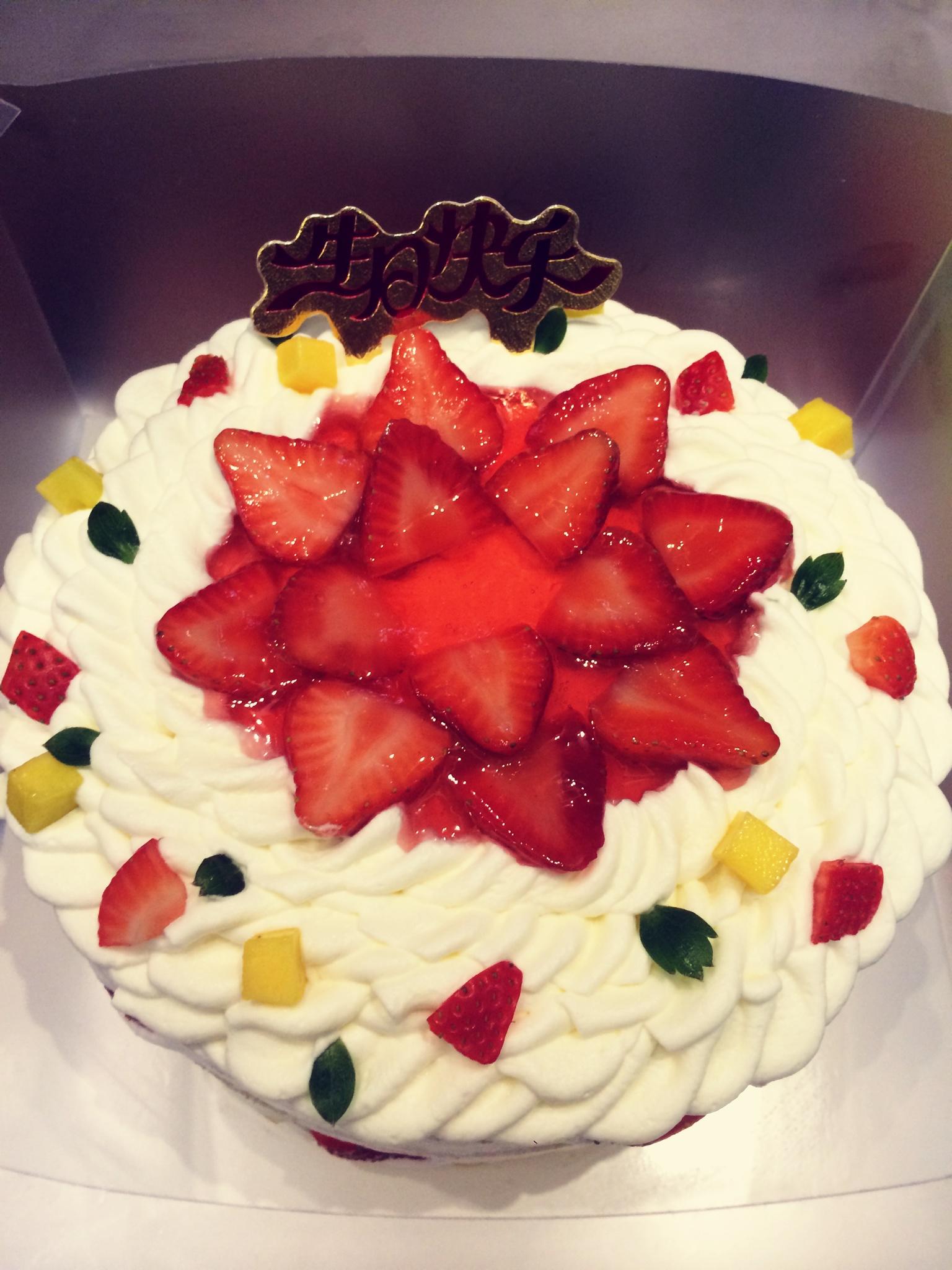 【水晶之心】草莓果冻裸蛋糕的做法