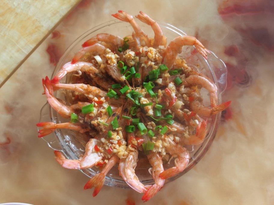 最美年夜饭-🌺花开富贵🦐（蒜蓉粉丝开背虾）