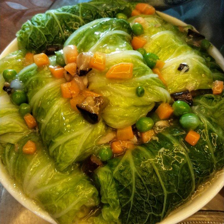 肉酿白菜卷