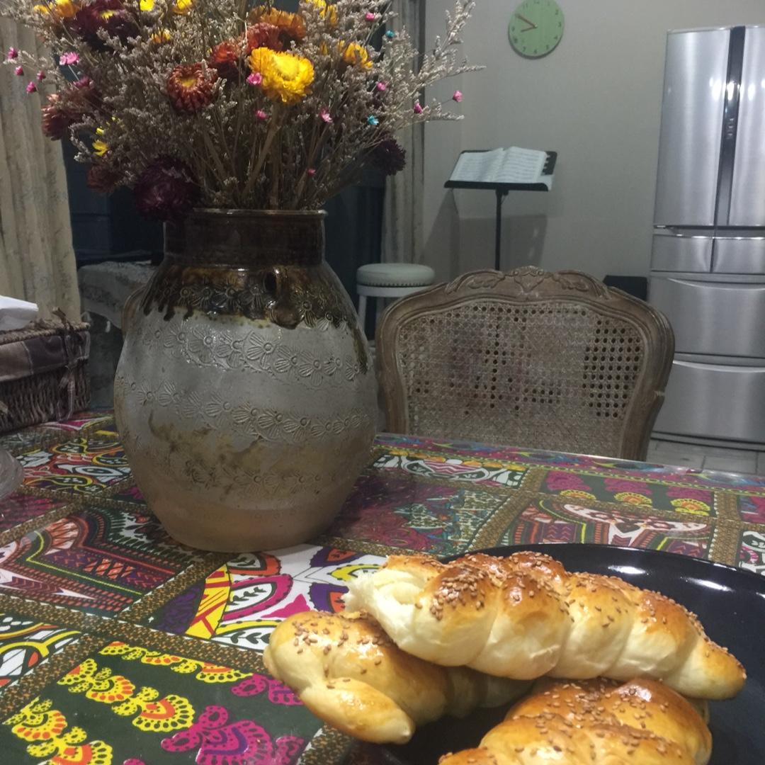 酸奶辫子面包（一次发酵）