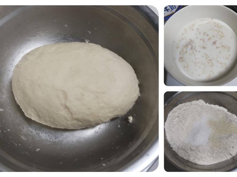 纯奶手撕吐司的做法 步骤1