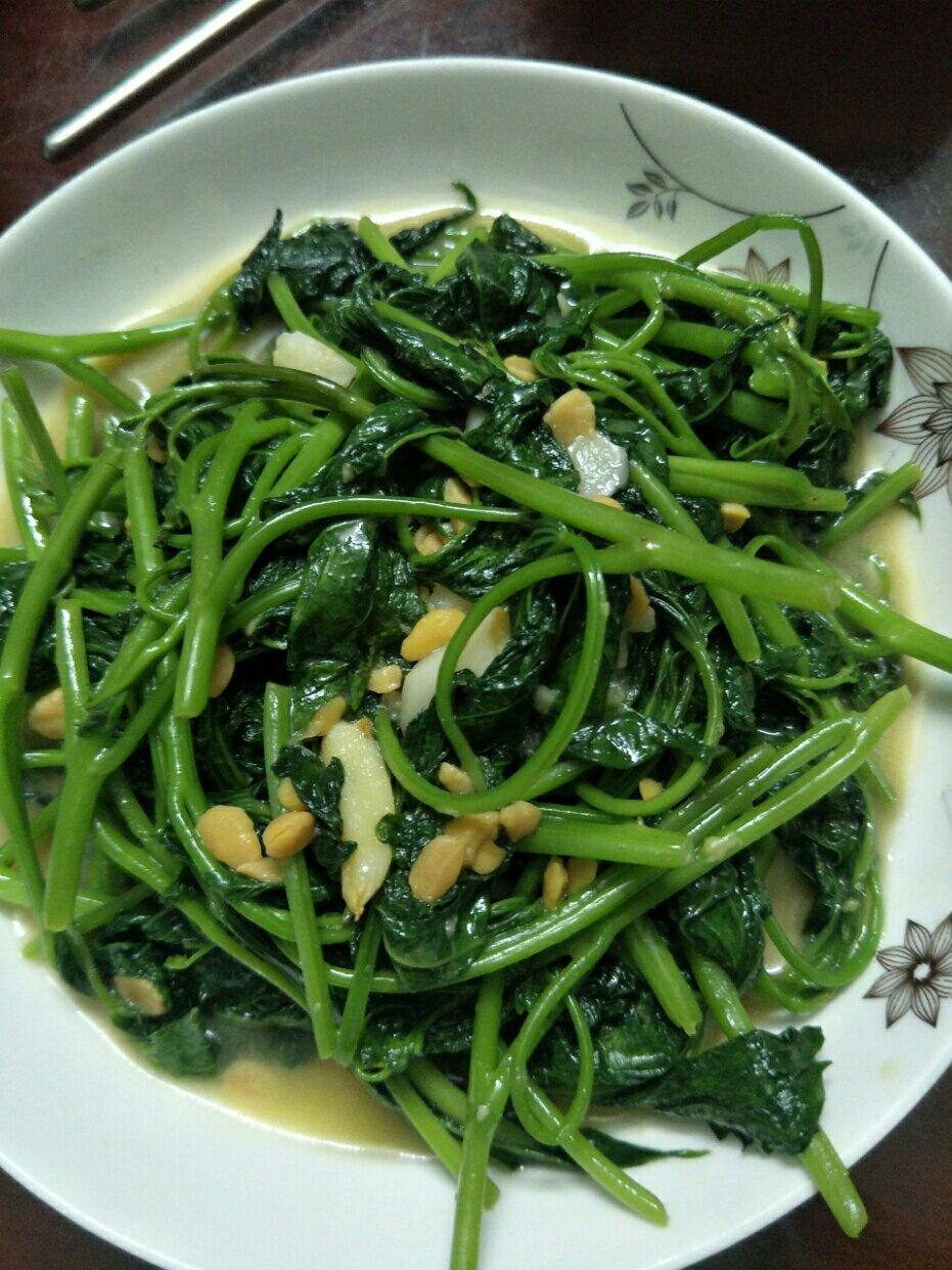 蒜蓉地瓜叶