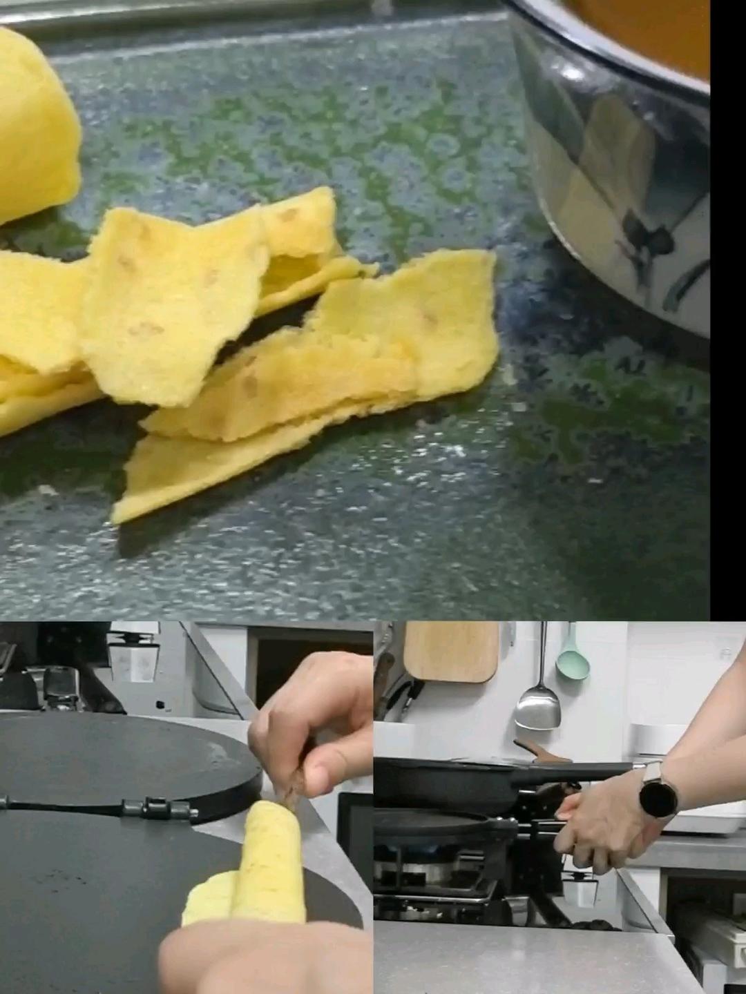 不输美心的酥香蛋卷，真正酥掉渣