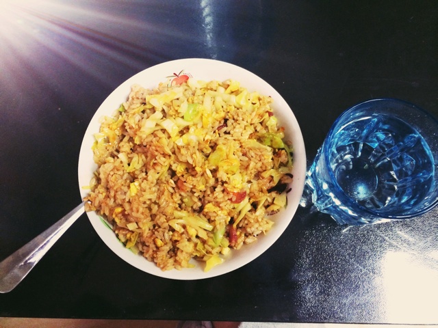 最好吃的-----酱油炒饭