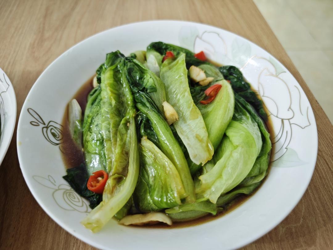 清炒生菜