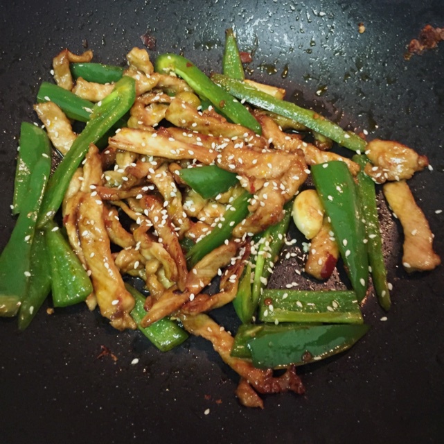 青椒肉丝
