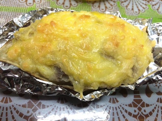 芝士奶油焗红薯