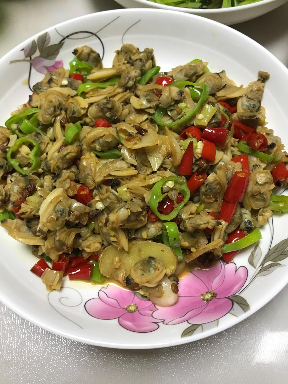 辣炒蛤蜊肉
