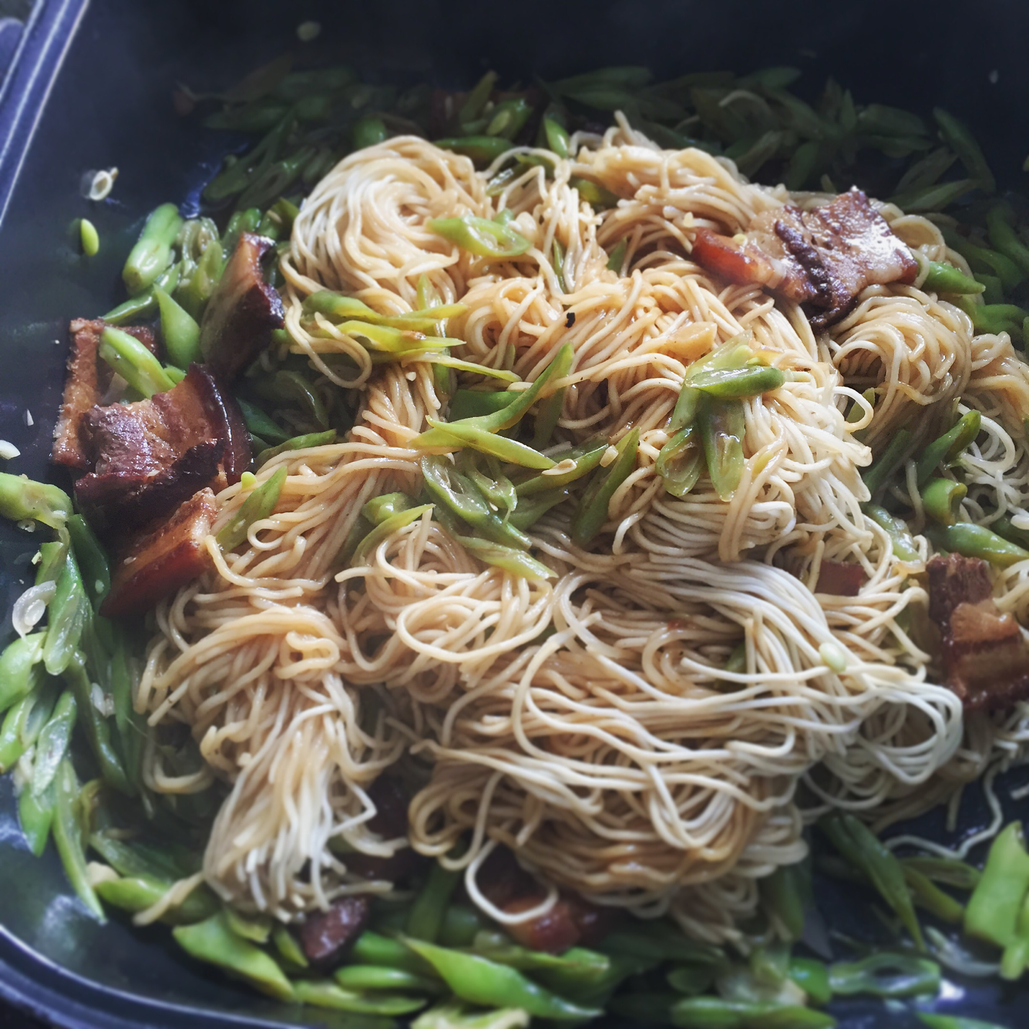 豆角焖面