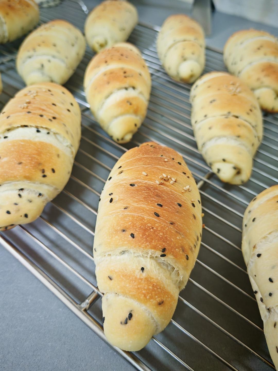 这个芝麻海盐卷我真的太爱了，你们赶紧做起来！