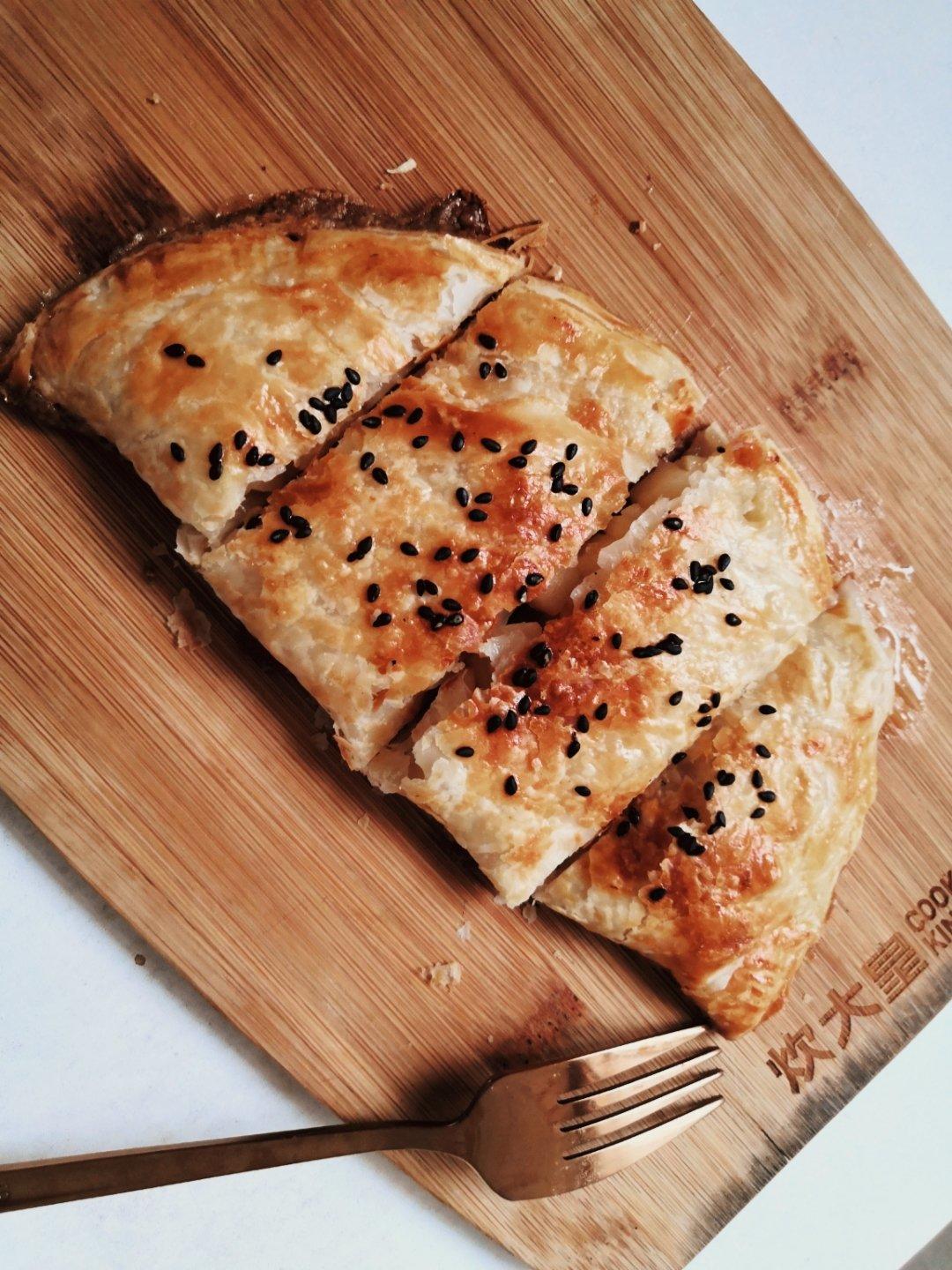 手抓饼版苹果派