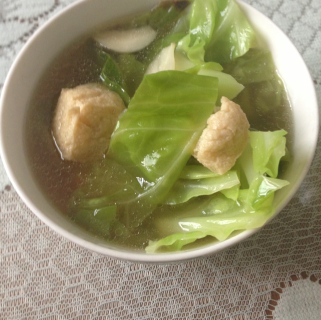 白菜炖冻豆腐
