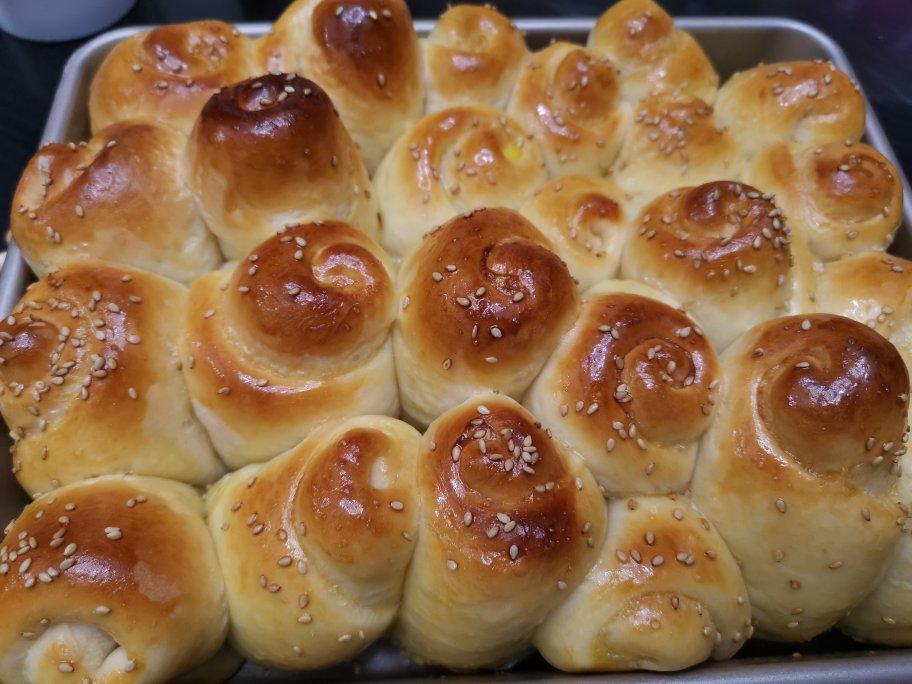 脆底蜂蜜小面包