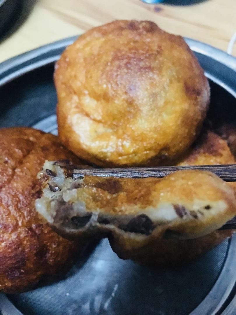 红豆沙炸糕