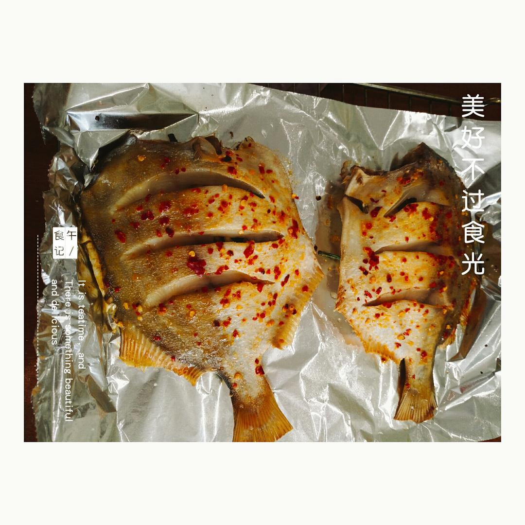 烤鲳鱼