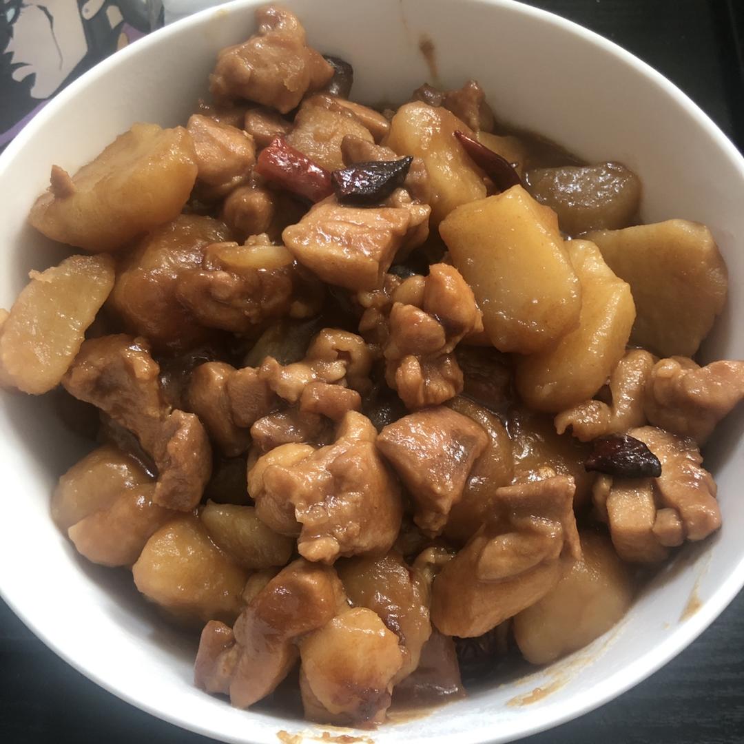 土豆烧鸡