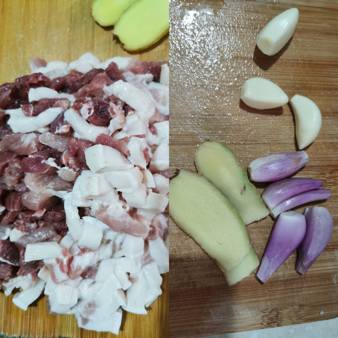 香喷喷的卤肉饭的做法 步骤1