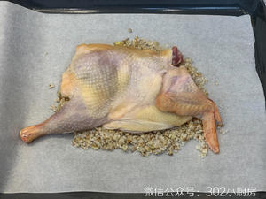 【0121】沙姜纸包鸡（烤箱版） <302小厨房>的做法 步骤8