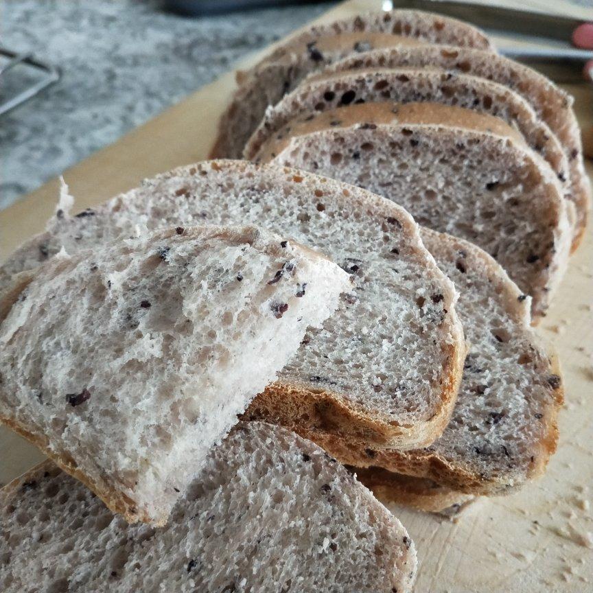 ♨️软糯糯的紫米红豆吐司