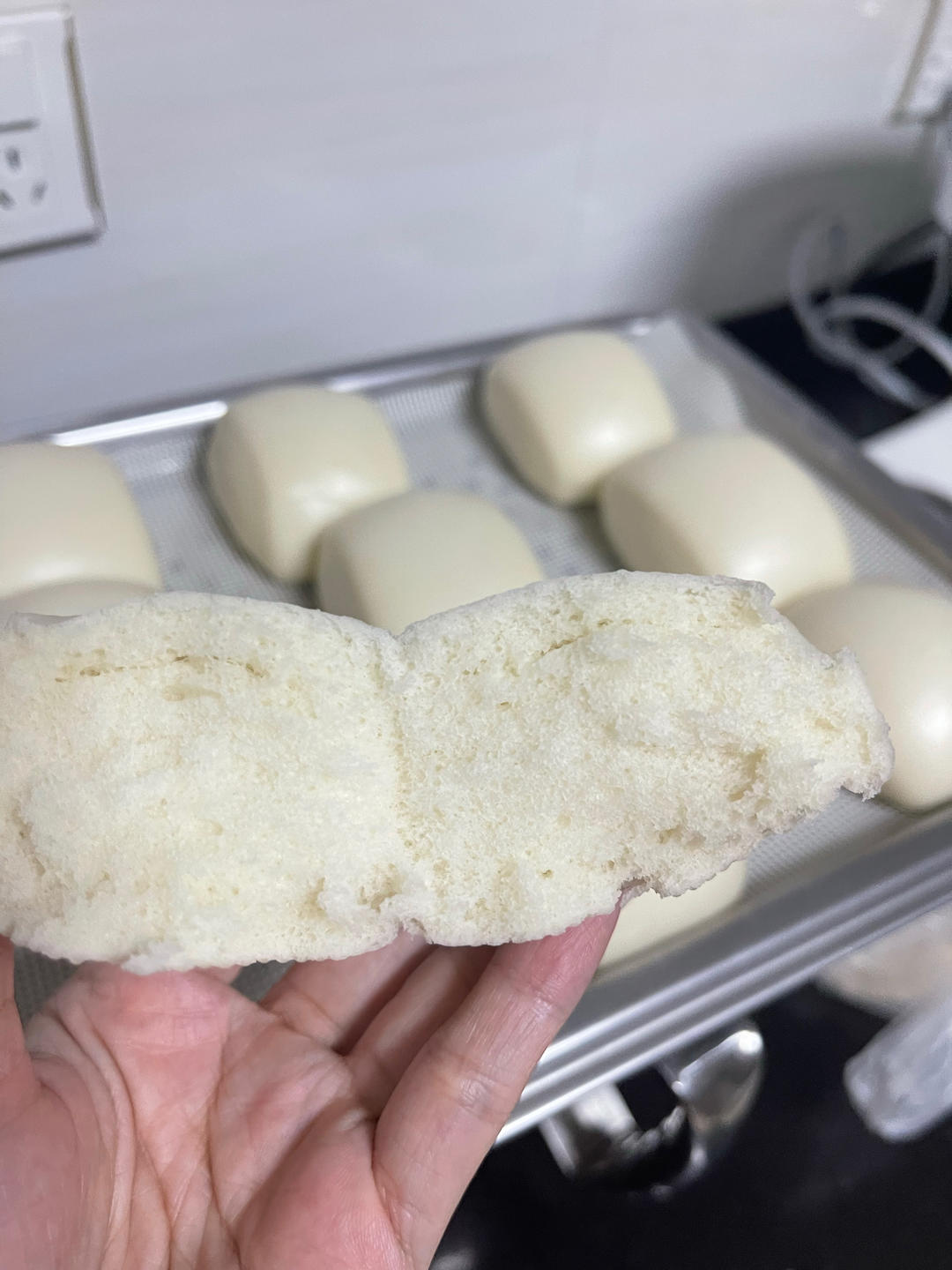 纯奶手撕吐司的做法 步骤1