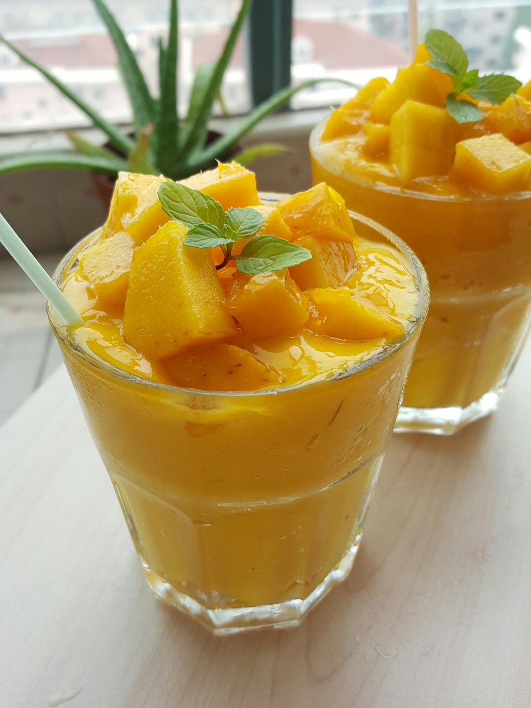 手机用户0732_eznu做的芒果沙冰