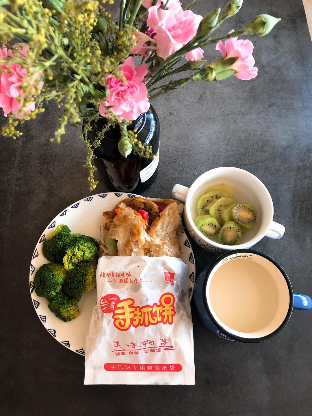 鸡肉手抓饼