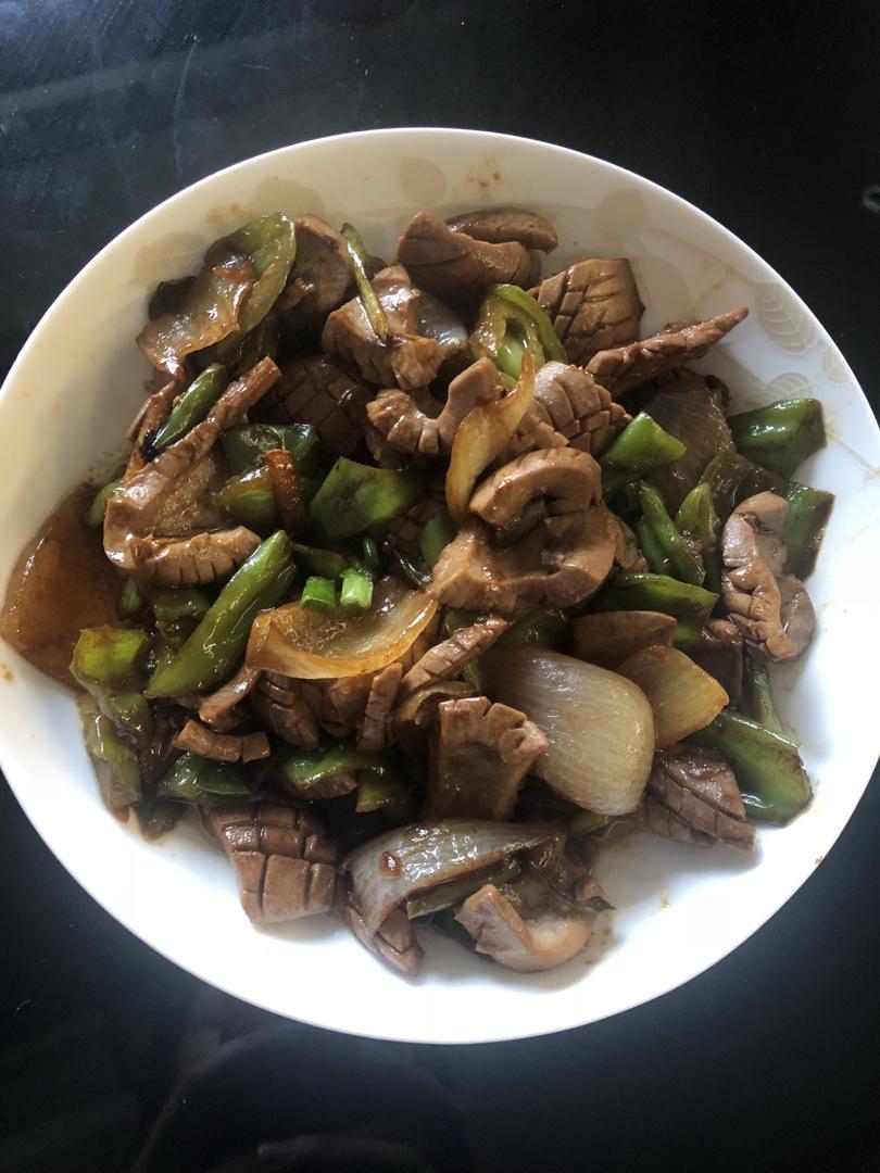 爆炒腰花