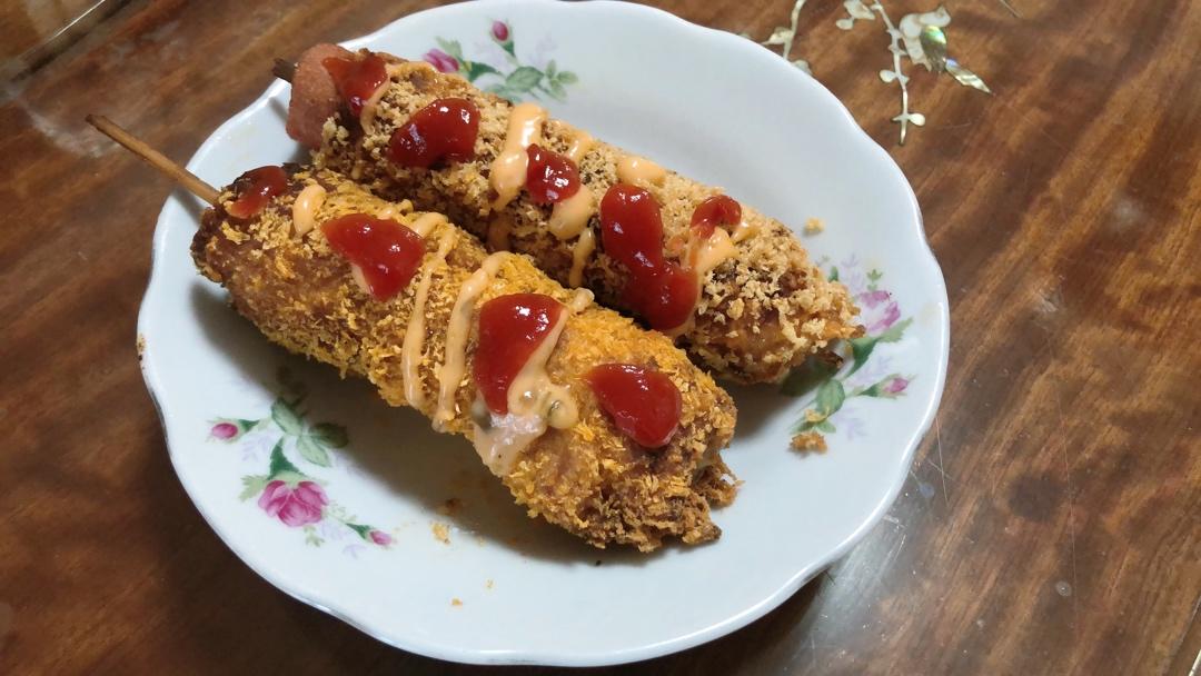 网红芝士热狗棒