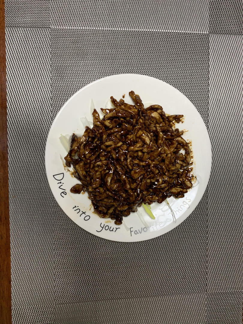 京酱肉丝