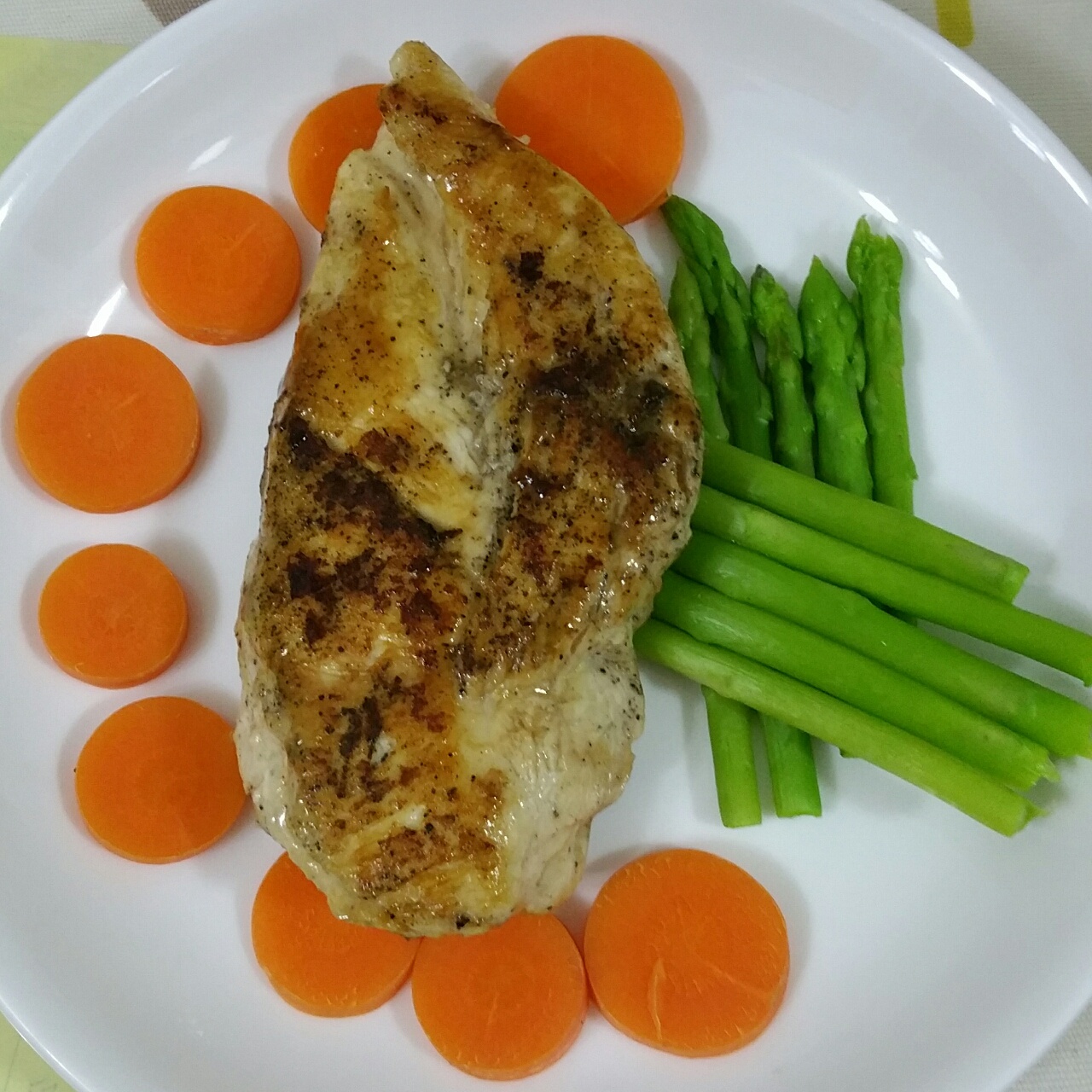 香煎鸡胸肉