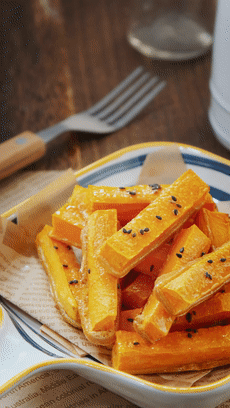 蜜汁红薯条【宝宝辅食食谱】的做法