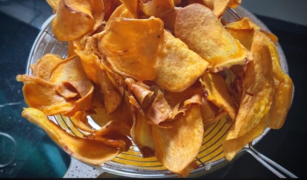 炸地瓜片（原切红薯片）