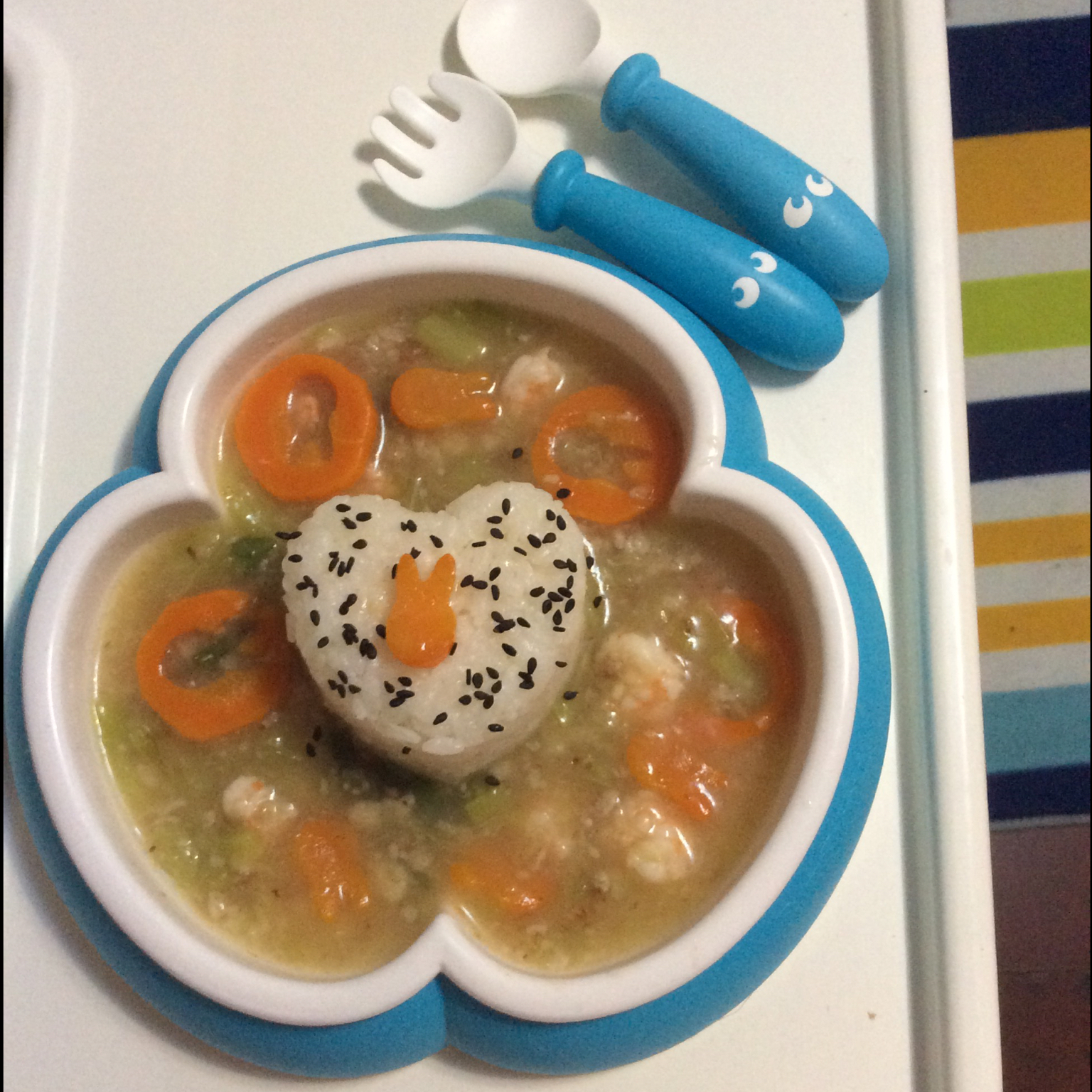 【宝宝造型餐】茄子肉末盖浇饭