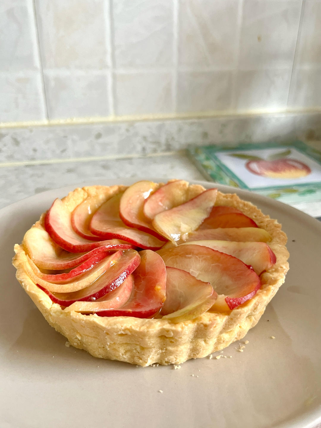 超简单法甜!桃子百香柠檬塔🍑🥧的做法