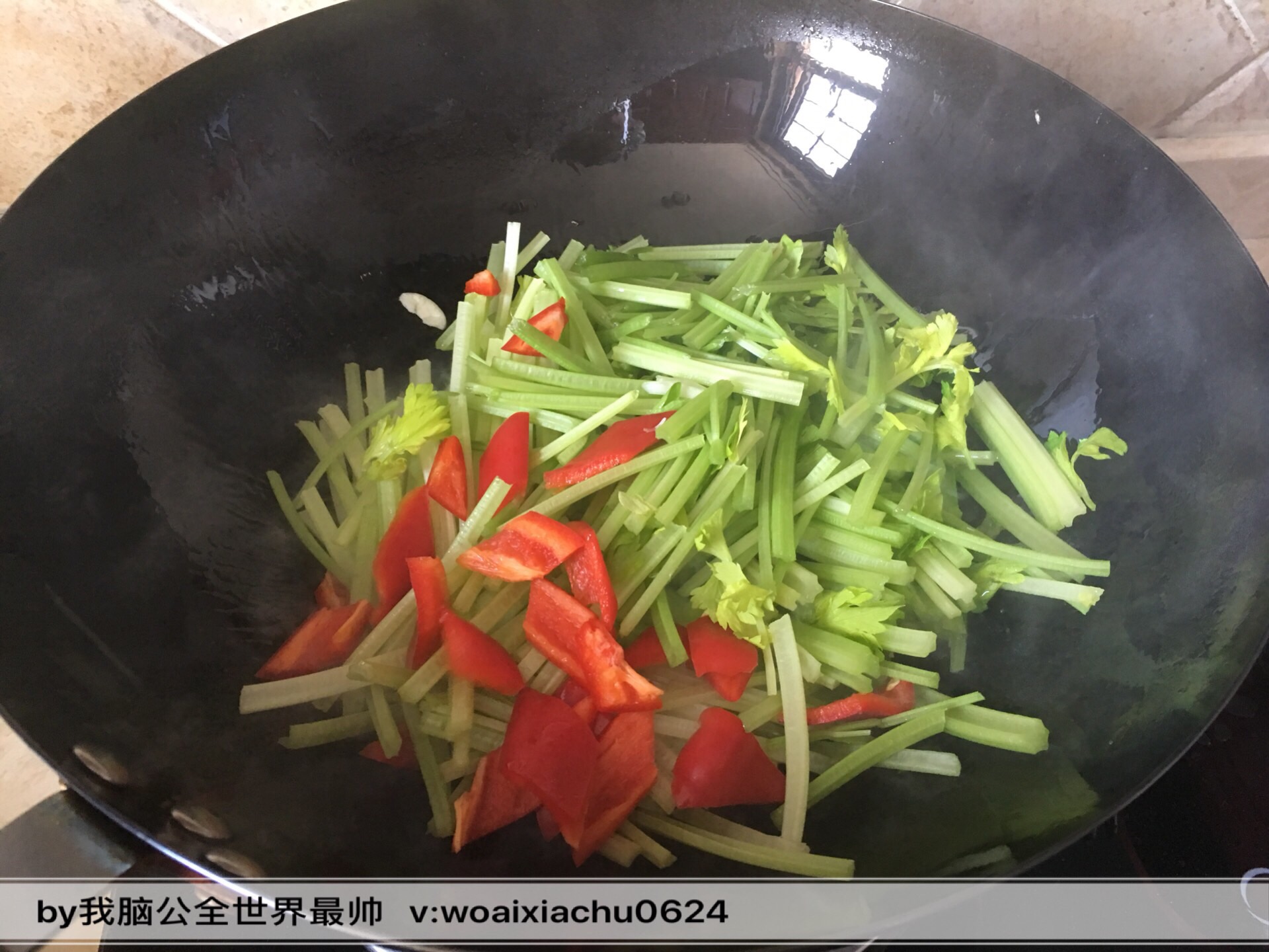 补铁素菜—香芹黑木耳的做法 步骤6