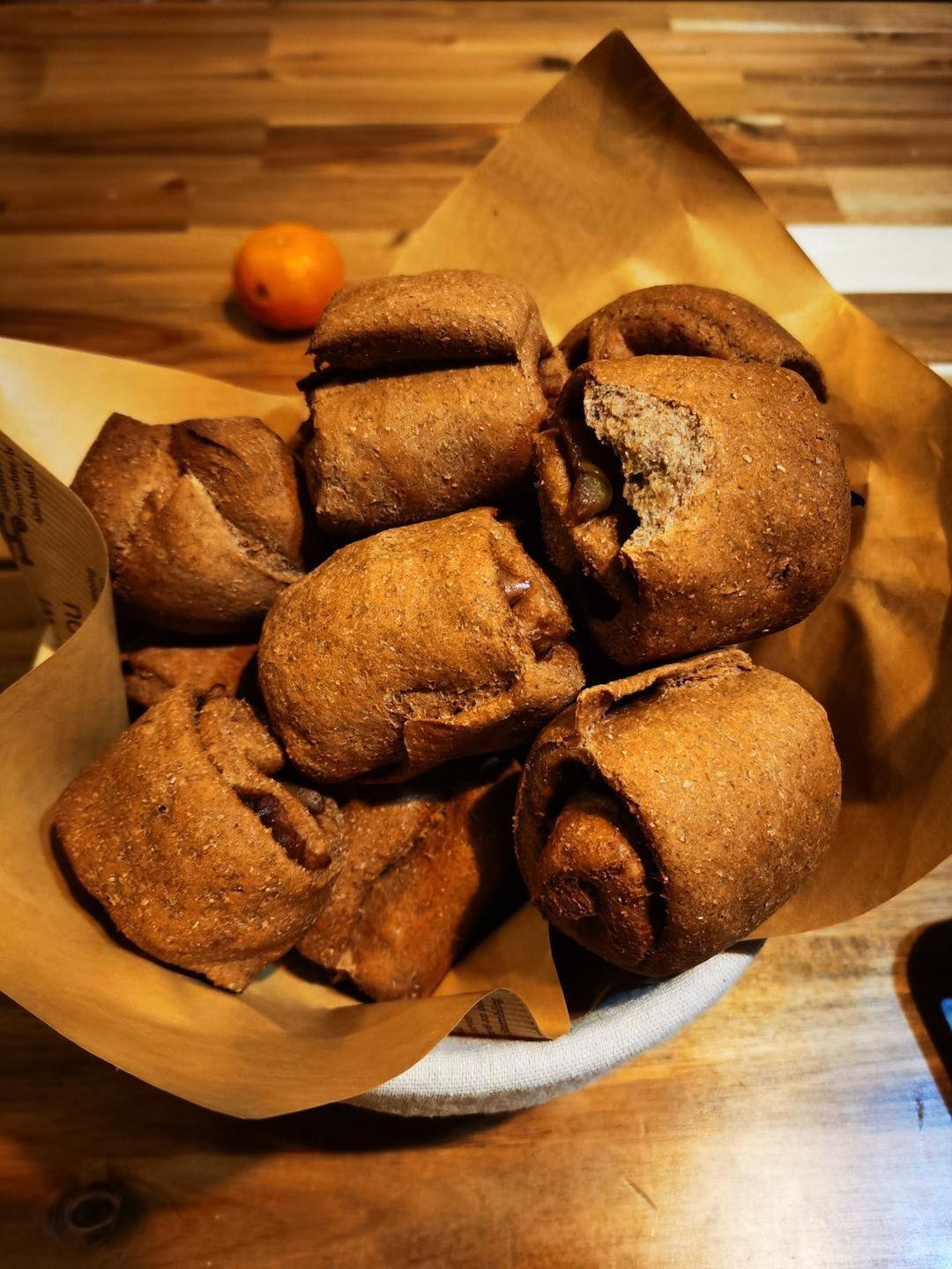 苹果肉桂卷面包，瑞典的kanelbulle 加强版！