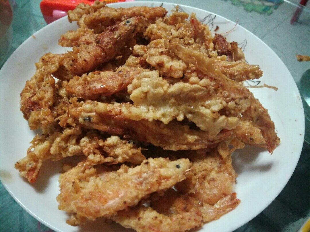 酥炸小河虾