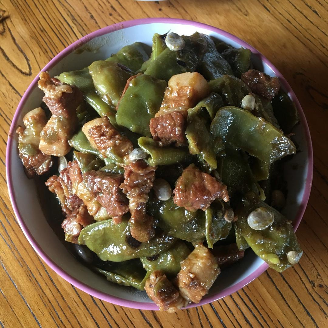 东北豆角炖肉