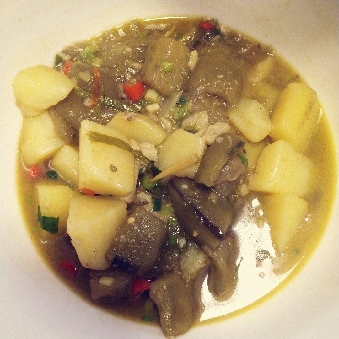 土豆炖茄子