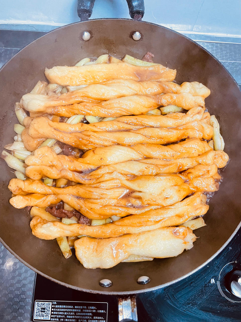 豆角粘卷子